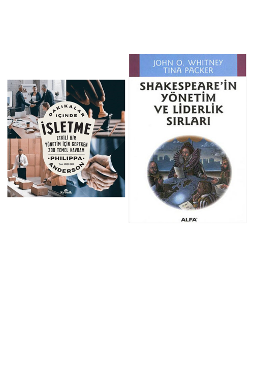 Dakikalar İçinde İşletme - Etkili Bir Yönetim... +1 Adet Ekonomi Kitabı