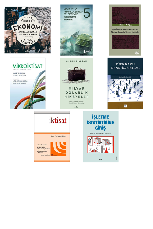 Dakikalar İçinde Ekonomi... +7 Adet Ekonomi Kitabı