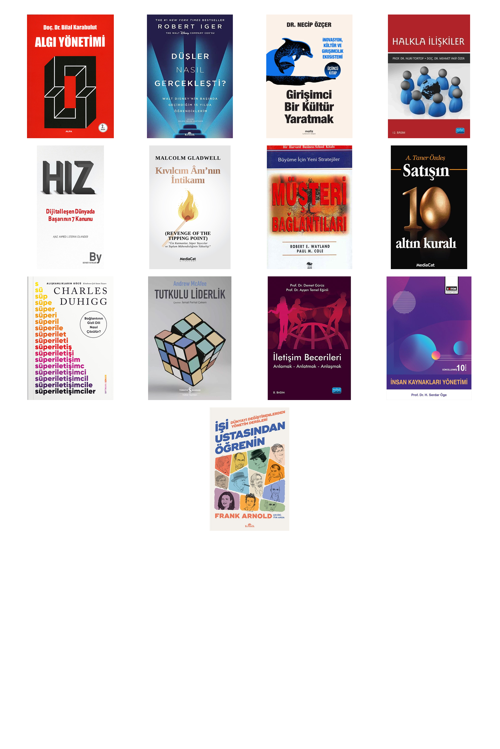 Algı Yönetimi... +12 Adet İş Dünyası Kitabı