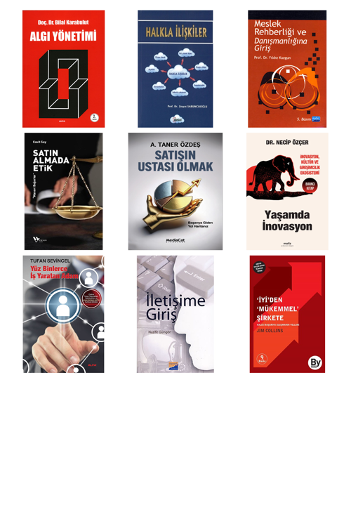 Algı Yönetimi... +8 Adet İş Dünyası Kitabı