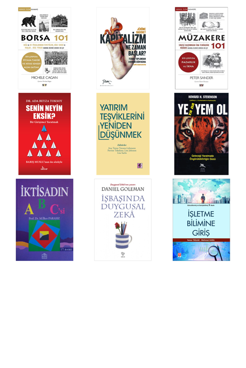 Borsa 101... +8 Adet Ekonomi Kitabı