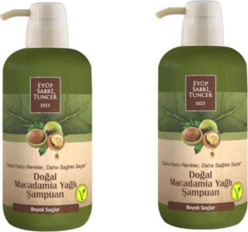 Doğal Macadamia Yağlı Şampuan 600Ml X2