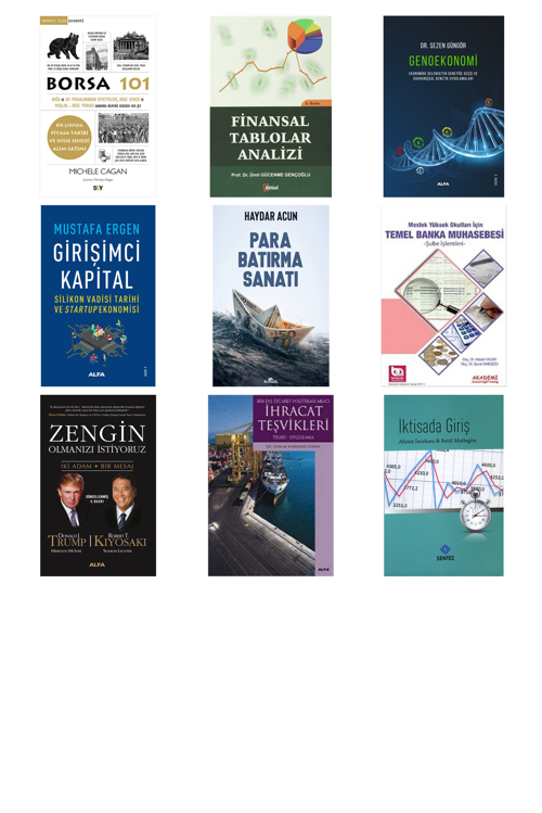 Borsa 101... +8 Adet Ekonomi Kitabı