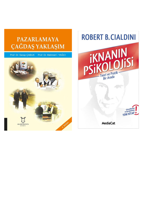 Pazarlamaya Çağdaş Yaklaşım... +1 Adet İş Dünyası Kitabı
