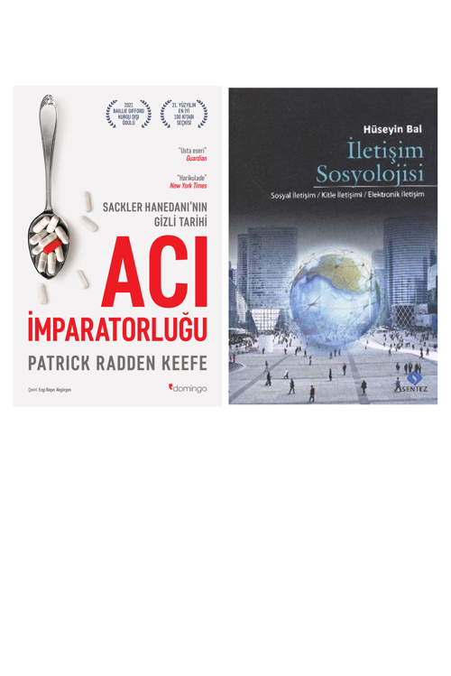 Acı İmparatorluğu - Sackler Hanedanı’Nın Gizl... +1 Adet İş Dünyası Kitabı
