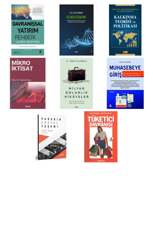 Davranışsal Yatırım Rehberi... +7 Adet Ekonomi Kitabı