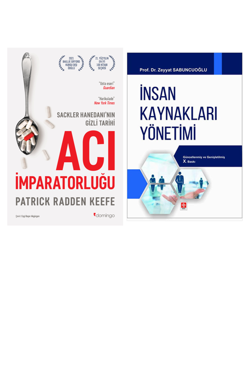 Acı İmparatorluğu - Sackler Hanedanı’Nın Gizl... +1 Adet İş Dünyası Kitabı