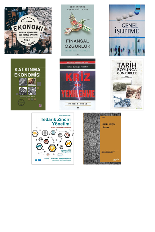 Dakikalar İçinde Ekonomi... +7 Adet Ekonomi Kitabı