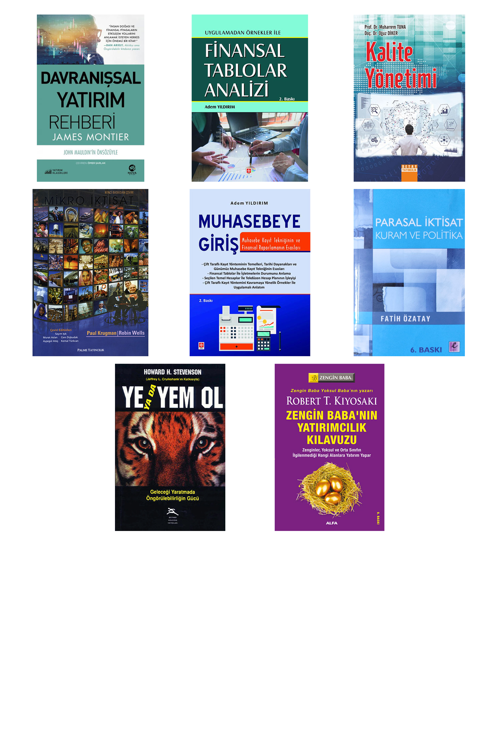 Davranışsal Yatırım Rehberi... +7 Adet Ekonomi Kitabı