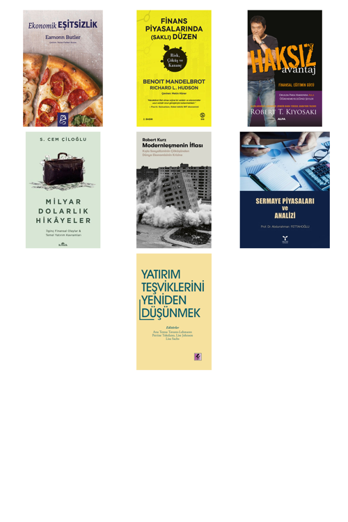 Ekonomik Eşitsizlik... +6 Adet Ekonomi Kitabı