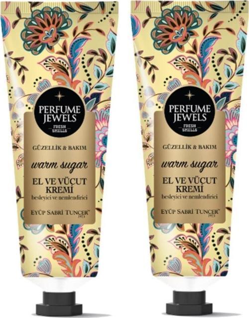 Perfume Jewels Warm Sugar El Ve Vücut Kremi 50 Ml Tüp X 2 Adet