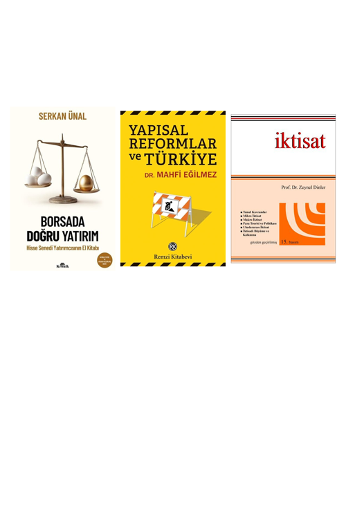 Borsada Doğru Yatırım - Hisse Senedi Yatırımc... +2 Adet Ekonomi Kitabı