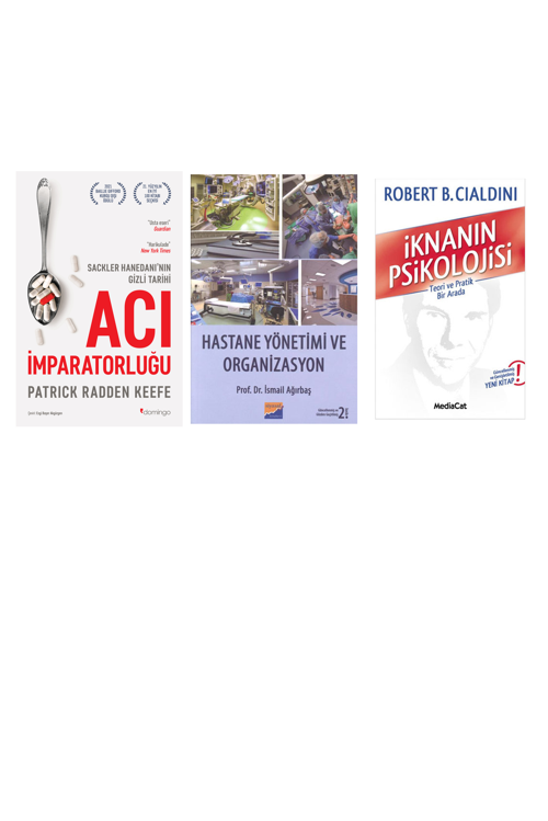 Acı İmparatorluğu - Sackler Hanedanı’Nın Gizl... +2 Adet İş Dünyası Kitabı