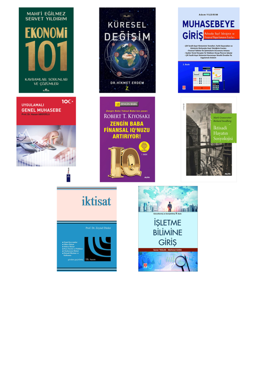 Ekonomi 101... +7 Adet Ekonomi Kitabı