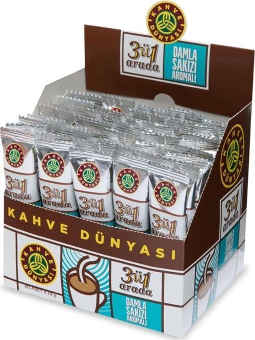 3’Ü 1 Arada Damla Sakızı Aromalı 40 'Lı Paket