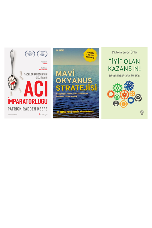 Acı İmparatorluğu - Sackler Hanedanı’Nın Gizl... +2 Adet İş Dünyası Kitabı