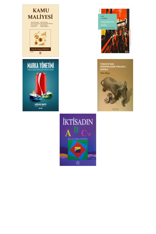 Kamu Maliyesi... +4 Adet Ekonomi Kitabı