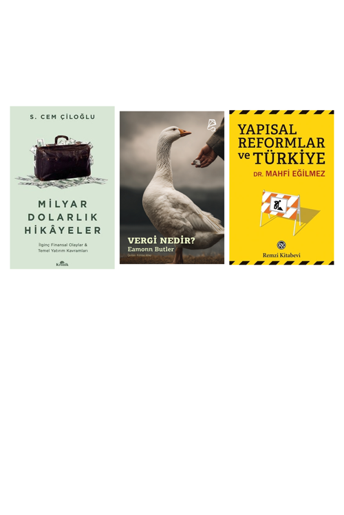 Milyar Dolarlık Hikayeler... +2 Adet Ekonomi Kitabı