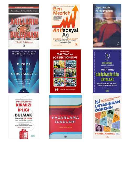 Akılların Buluşması... +8 Adet İş Dünyası Kitabı