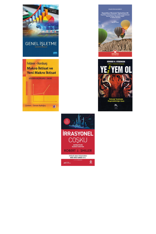 Genel İşletme... +4 Adet Ekonomi Kitabı