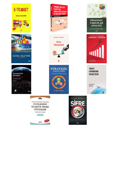 E-Ticaret... +10 Adet Ekonomi Kitabı