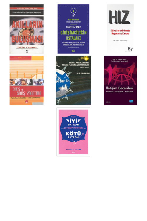 Akılların Buluşması... +6 Adet İş Dünyası Kitabı
