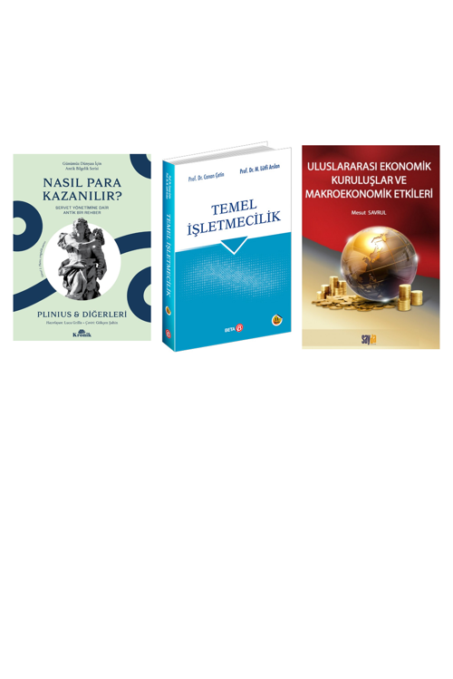 Nasıl Para Kazanılır ?... +2 Adet Ekonomi Kitabı