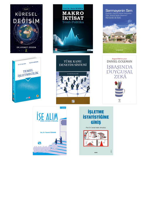 Küresel Değişim... +7 Adet Ekonomi Kitabı