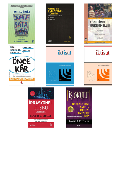 Anti-Kapitalist Safsatalar... +7 Adet Ekonomi Kitabı