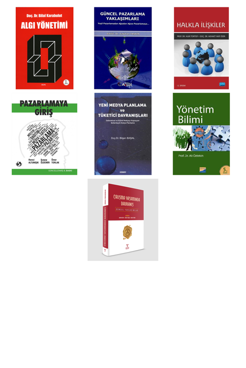 Algı Yönetimi... +6 Adet İş Dünyası Kitabı