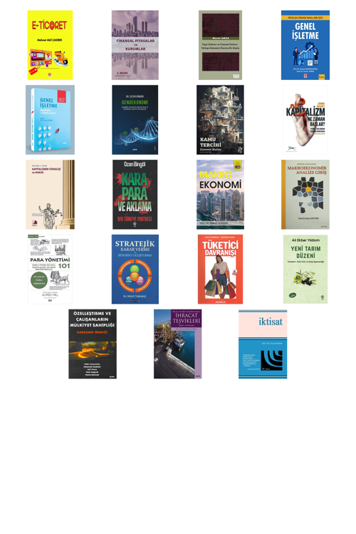 E-Ticaret... +18 Adet Ekonomi Kitabı