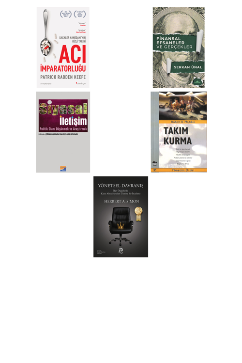 Acı İmparatorluğu - Sackler Hanedanı’Nın Gizl... +4 Adet İş Dünyası Kitabı