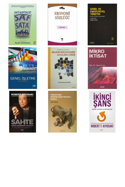 Anti-Kapitalist Safsatalar... +8 Adet Ekonomi Kitabı