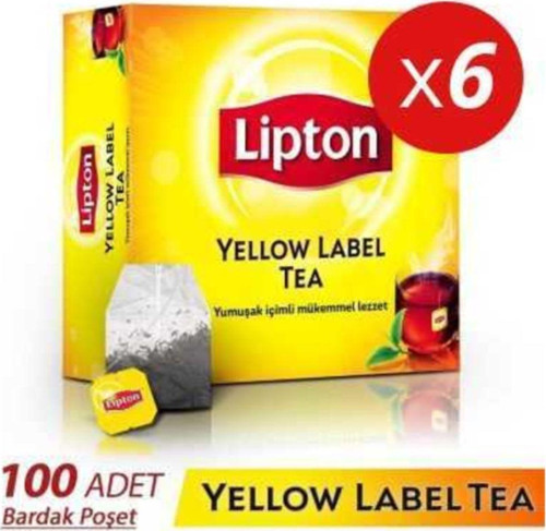 Yellow Label Bardak Poşet Çay 100Lüx6 Adet