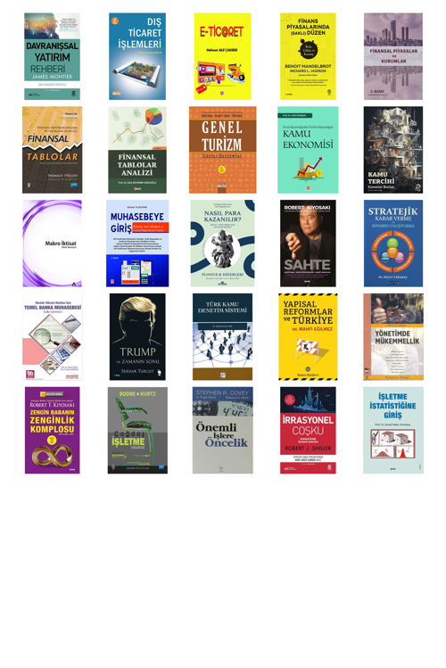 Davranışsal Yatırım Rehberi... +24 Adet Ekonomi Kitabı