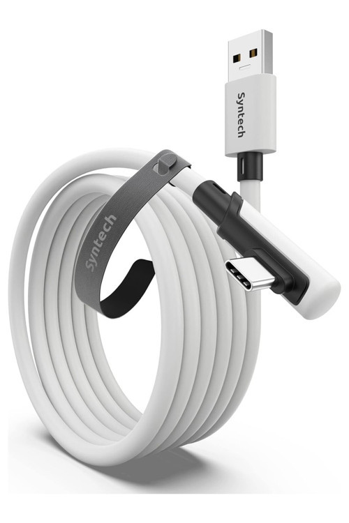 3 M Usb-C Vr Kablo – Quest2/quest Pro/pico 4 Uyumlu Yüksek Hızlı Bağlantı Kablosu BEYAZ