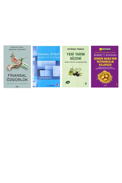 Finansal Özgürlük... +3 Adet Ekonomi Kitabı