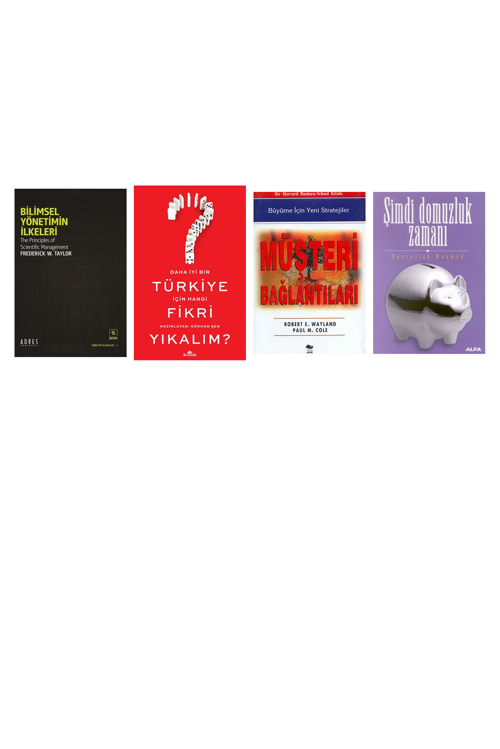 Bilimsel Yönetimin İlkeleri... +3 Adet İş Dünyası Kitabı