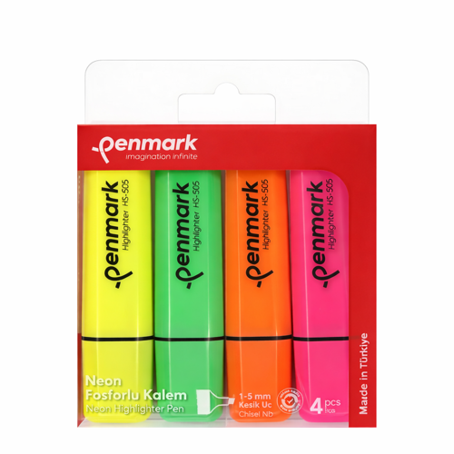 PENMARK 4 LÜ FOSFORLU KALEM