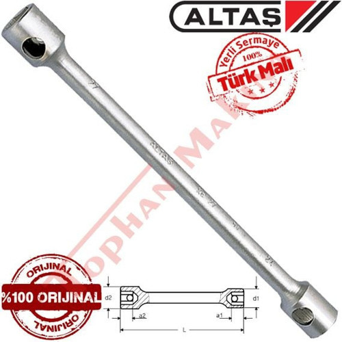 27 Bijon Anahtarı 28x33mm