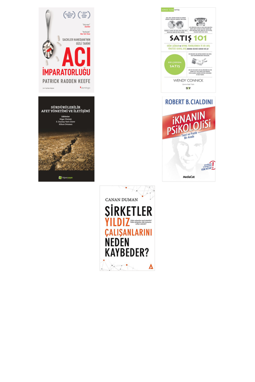 Acı İmparatorluğu - Sackler Hanedanı’Nın Gizl... +4 Adet İş Dünyası Kitabı