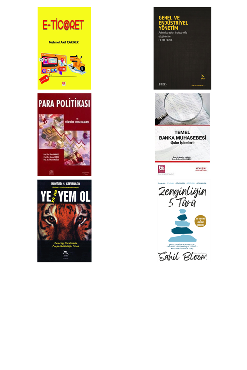E-Ticaret... +5 Adet Ekonomi Kitabı