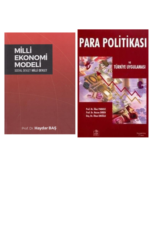 Milli Ekonomi Modeli... +1 Adet Ekonomi Kitabı