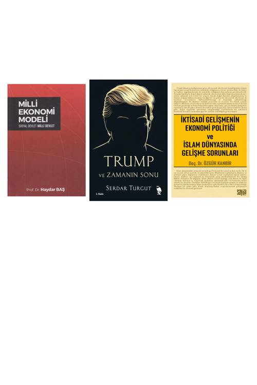 Milli Ekonomi Modeli... +2 Adet Ekonomi Kitabı