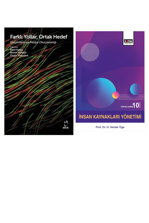 Farklı Yollar Ortak Hedef... +1 Adet İş Dünyası Kitabı