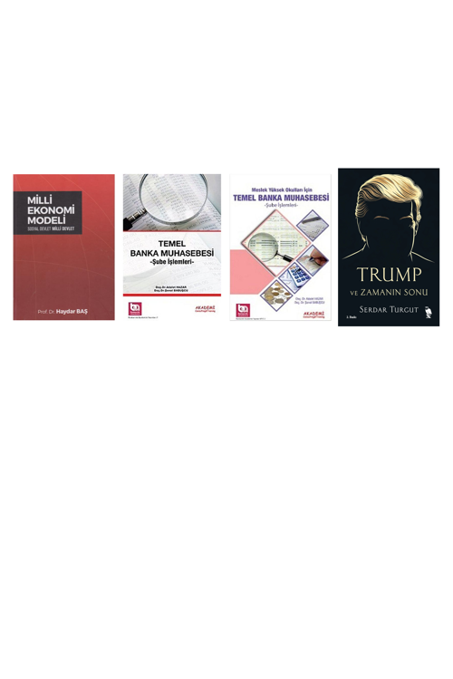 Milli Ekonomi Modeli... +3 Adet Ekonomi Kitabı