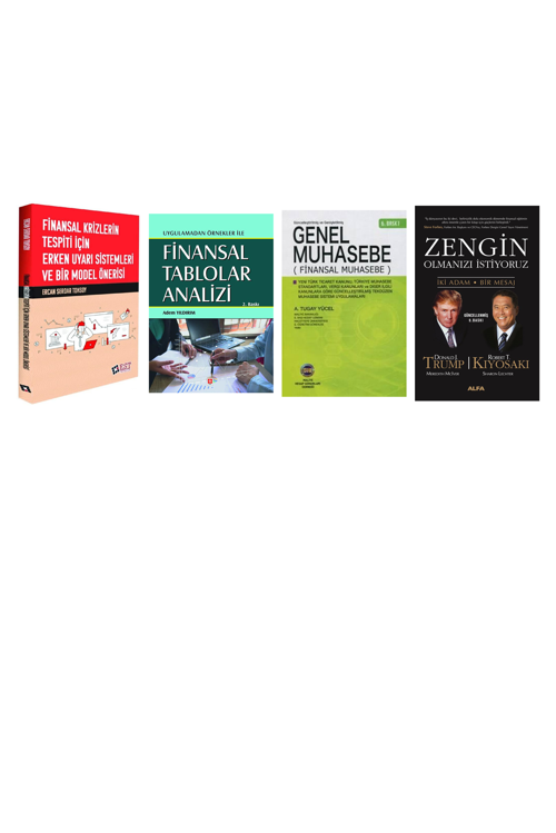 Finansal Krizlerin Tespiti İçin Erken Uyarı S... +3 Adet Ekonomi Kitabı