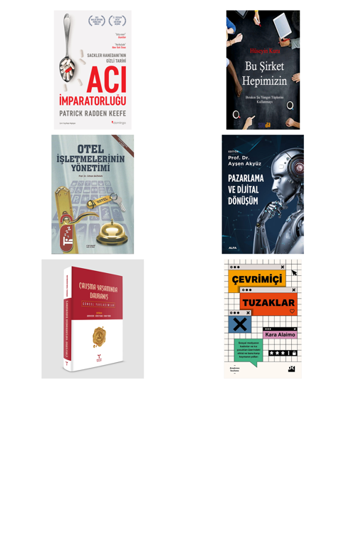 Acı İmparatorluğu - Sackler Hanedanı’Nın Gizl... +5 Adet İş Dünyası Kitabı
