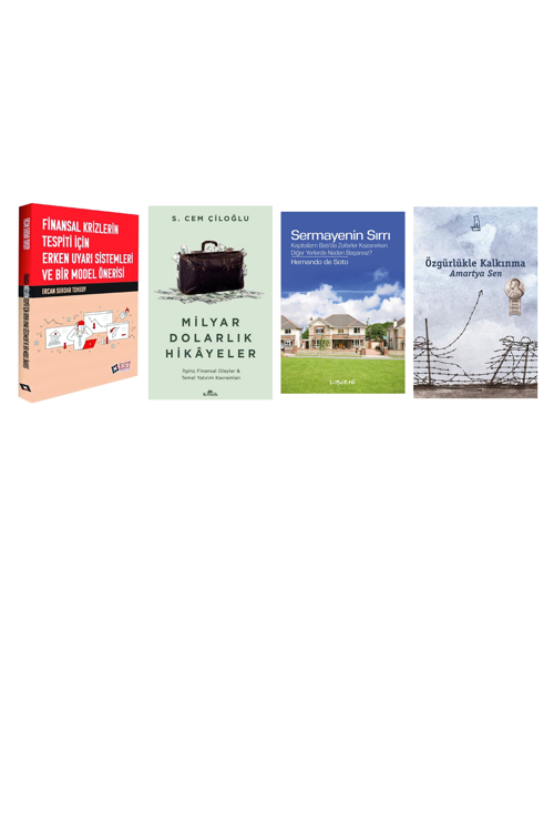 Finansal Krizlerin Tespiti İçin Erken Uyarı S... +3 Adet Ekonomi Kitabı