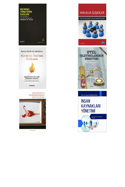 Bilimsel Yönetimin İlkeleri... +5 Adet İş Dünyası Kitabı